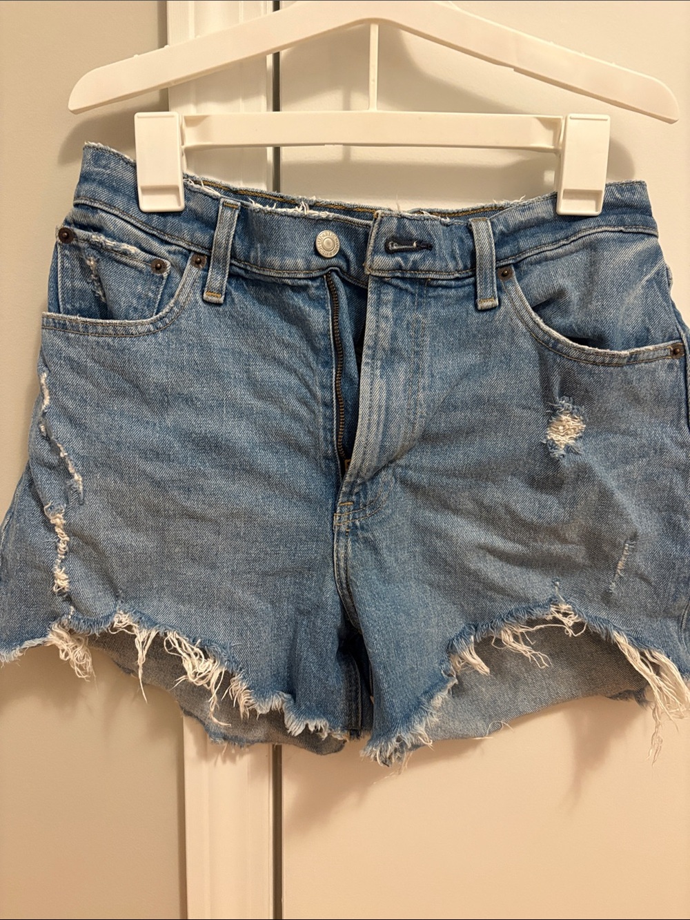 Abercrombie Curve Love Mom Jean Short